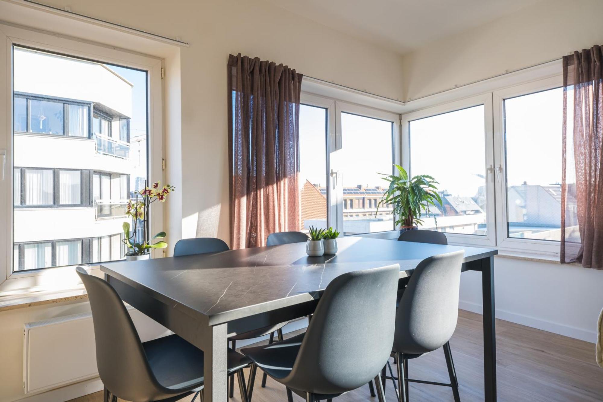 Ferienwohnung The Bright Cosy Corner Ostende Exterior foto